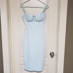 Latex like dress as seen on Kim K